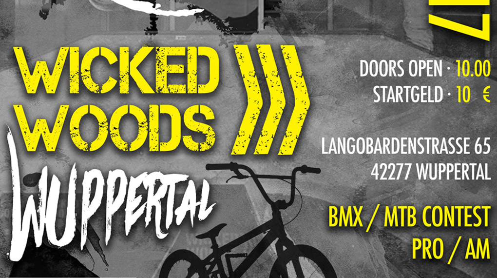 Am 16. Dezember 2017 findet in der Wicked Woods Wuppertal ein BMX un MTB Xmas Jam für Rookies, Experts und Pros statt. Hier erfährst du mehr.