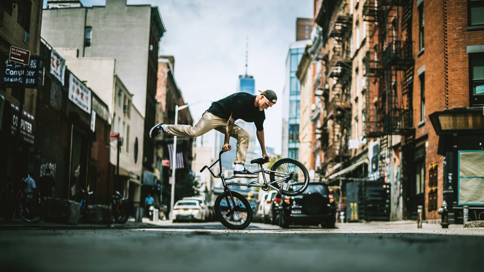 Dustyn Alt BMX Flatland in New York City