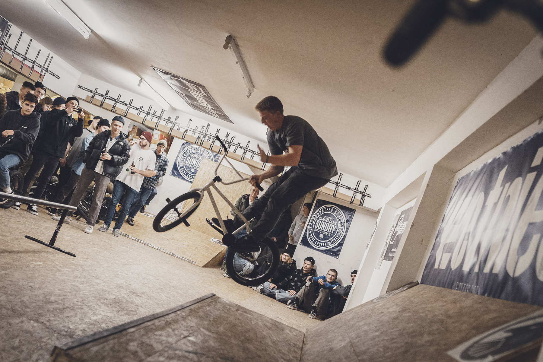 Oliver Frömter mit einem 180 Bar in der hitze des Gefechts