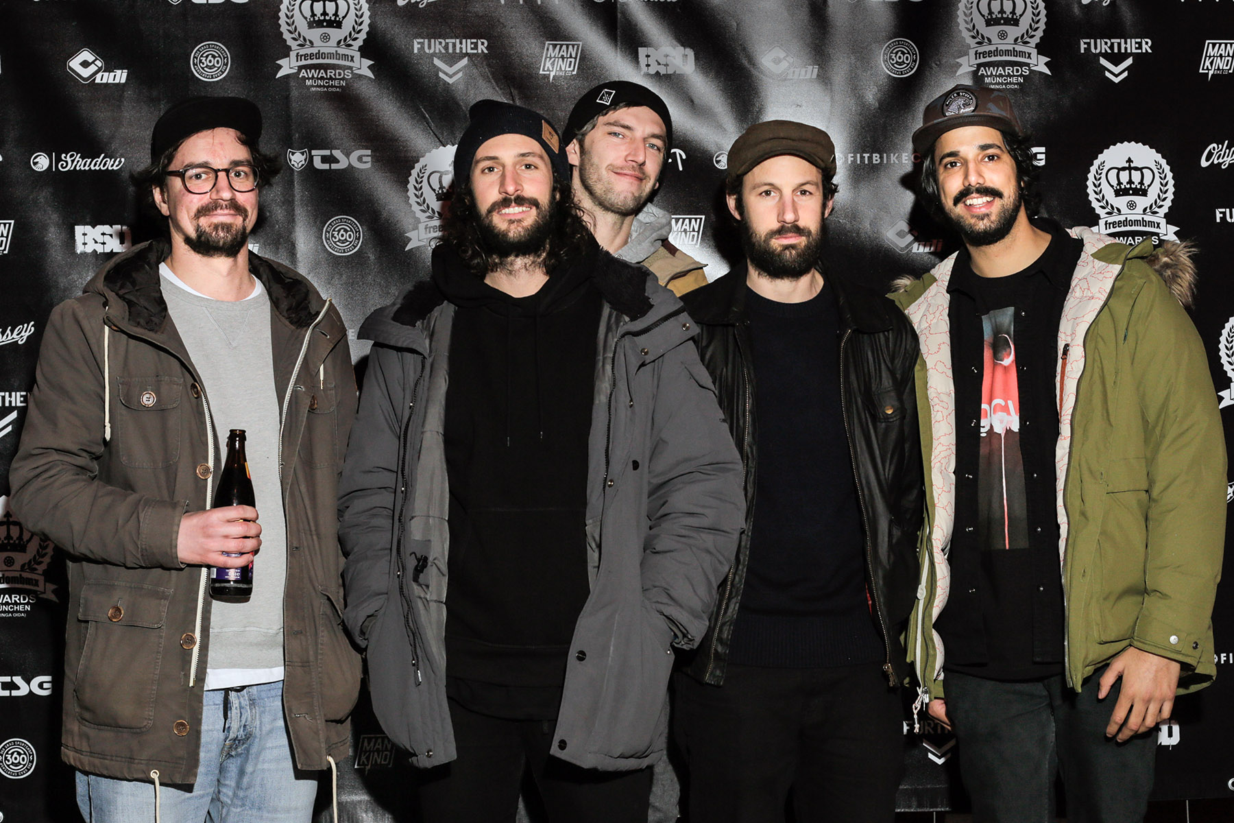 Midschoolpower aus München (v.l.n.r.): Thomas Reißmann, Wolfi Wildner, David Stecher, Volker Wildner und Philip Kölsch