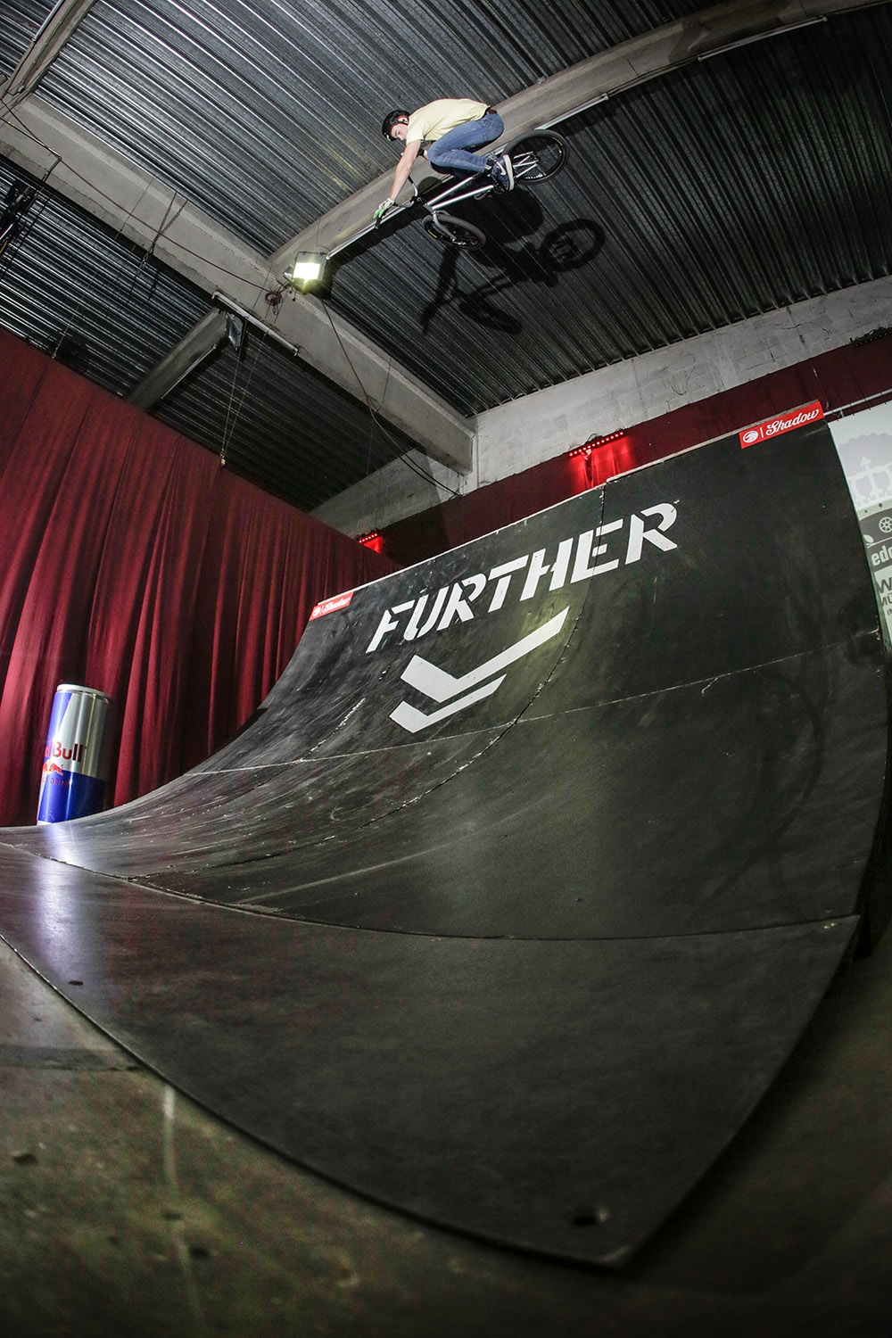 Marvin Maiocchi sprang mit die höchsten Air des Tages