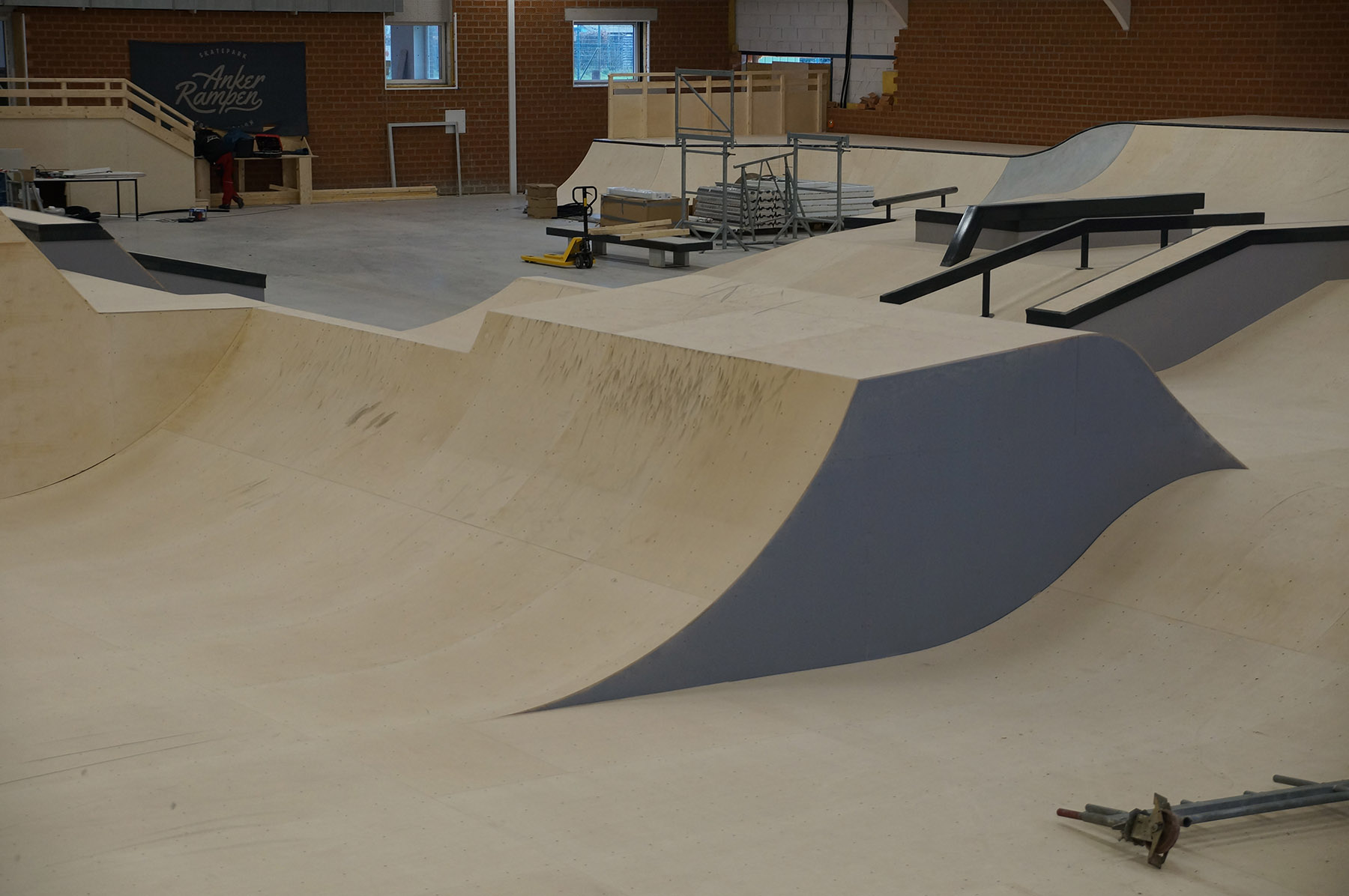 Die Jumpbox der Skatehalle Oldenburg