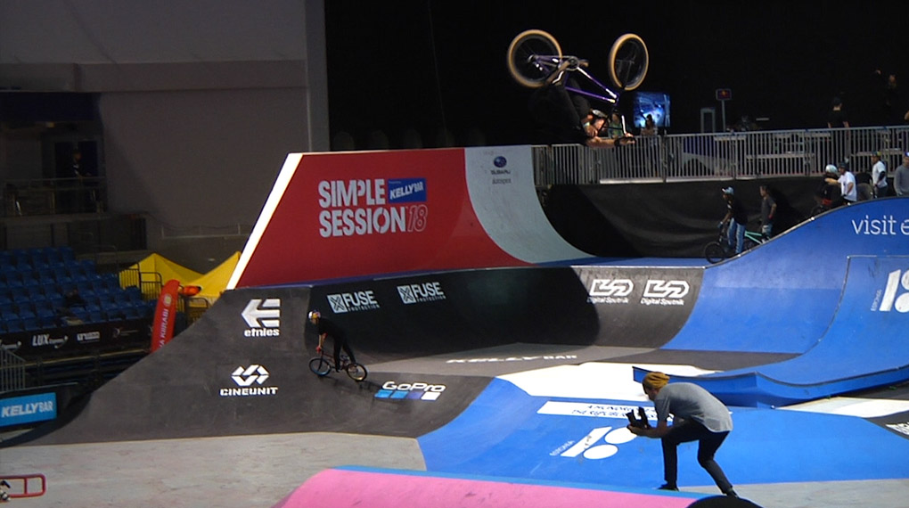 Das fängt ja gut an! Hier sind einige Highlights vom Training für den Parkcontest auf der Simple Session 2018 in Estland.