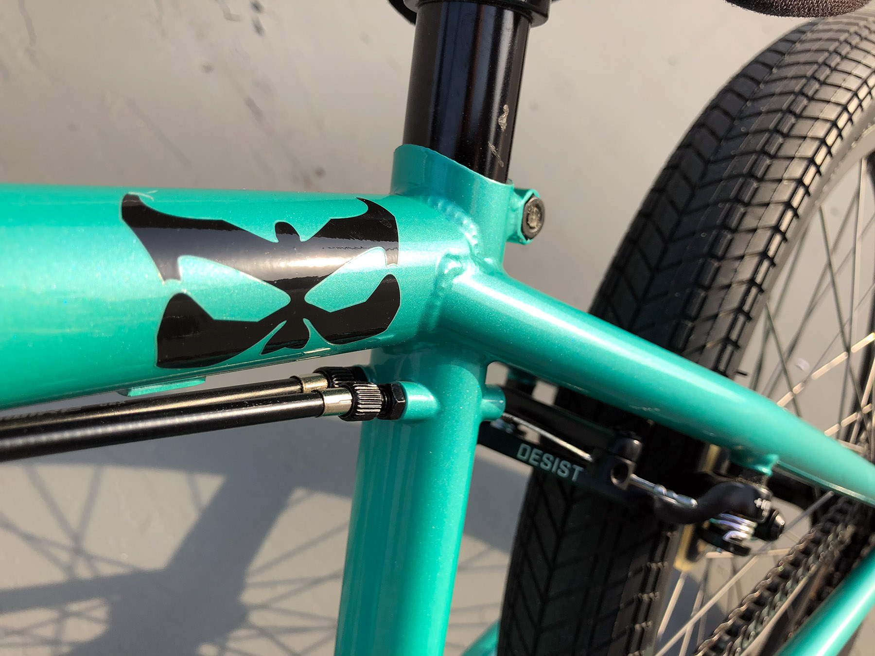 Nick Bruce Total BMX Signature Frame Brake Mod