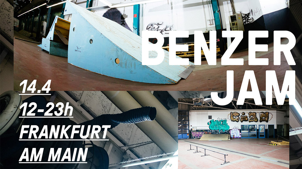 Die Ciao Crew und Deepend veranstalten am 14. April 2018 einen Jam in der DIY-Halle auf dem ehemaligen Mercedes-Benz-Gelände in Frankfurt.