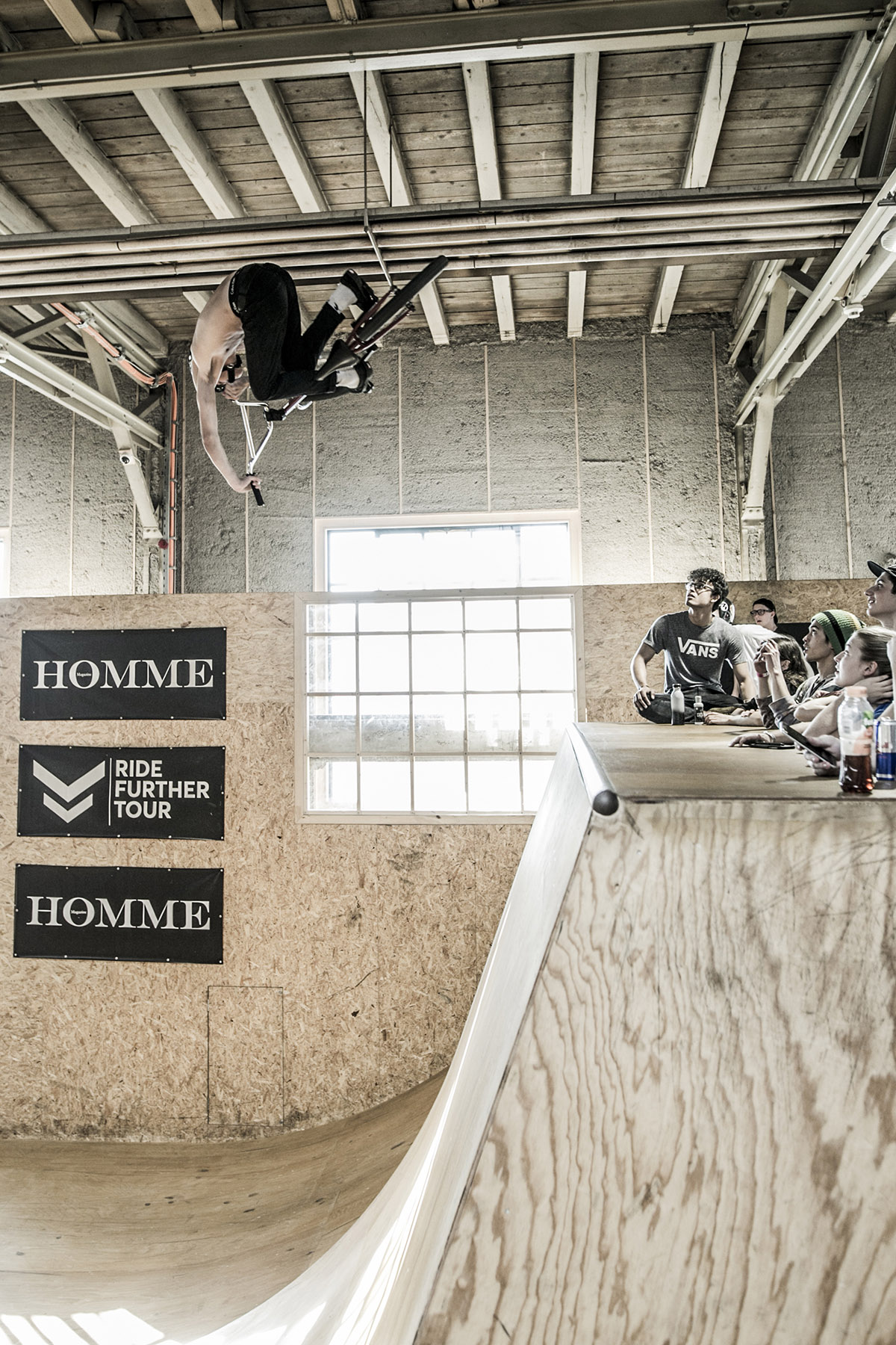 Matt Harris hatte jede Menge Steez aus England mitgebracht