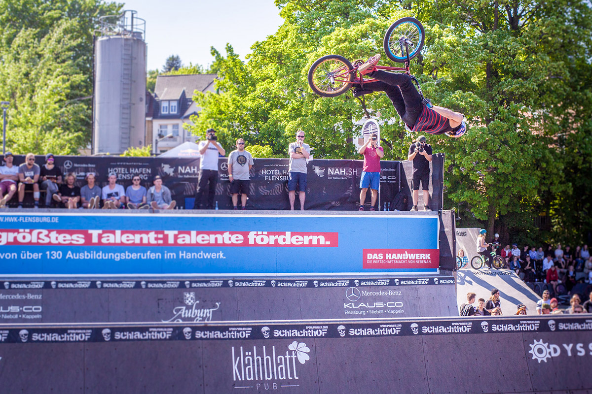 Daniel Dhers, 720 über die Klinge und direkt ganz oben auf das Podium