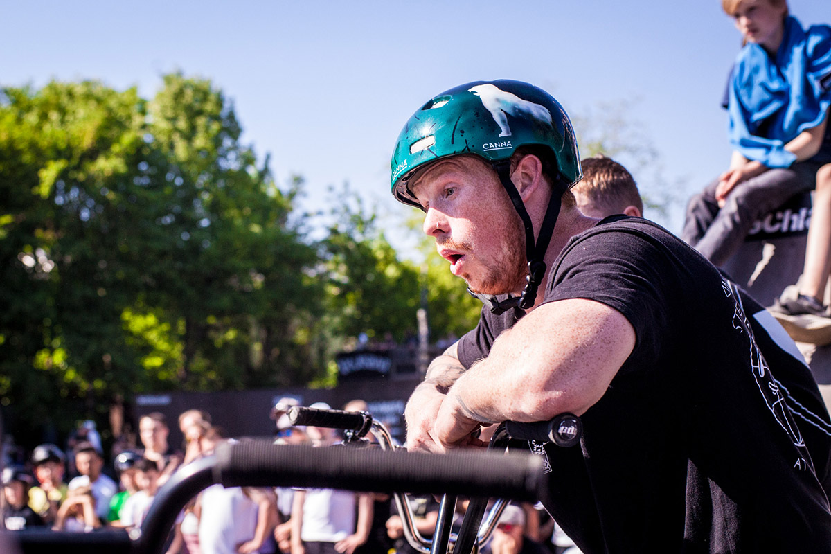 Während Daniel Dhers