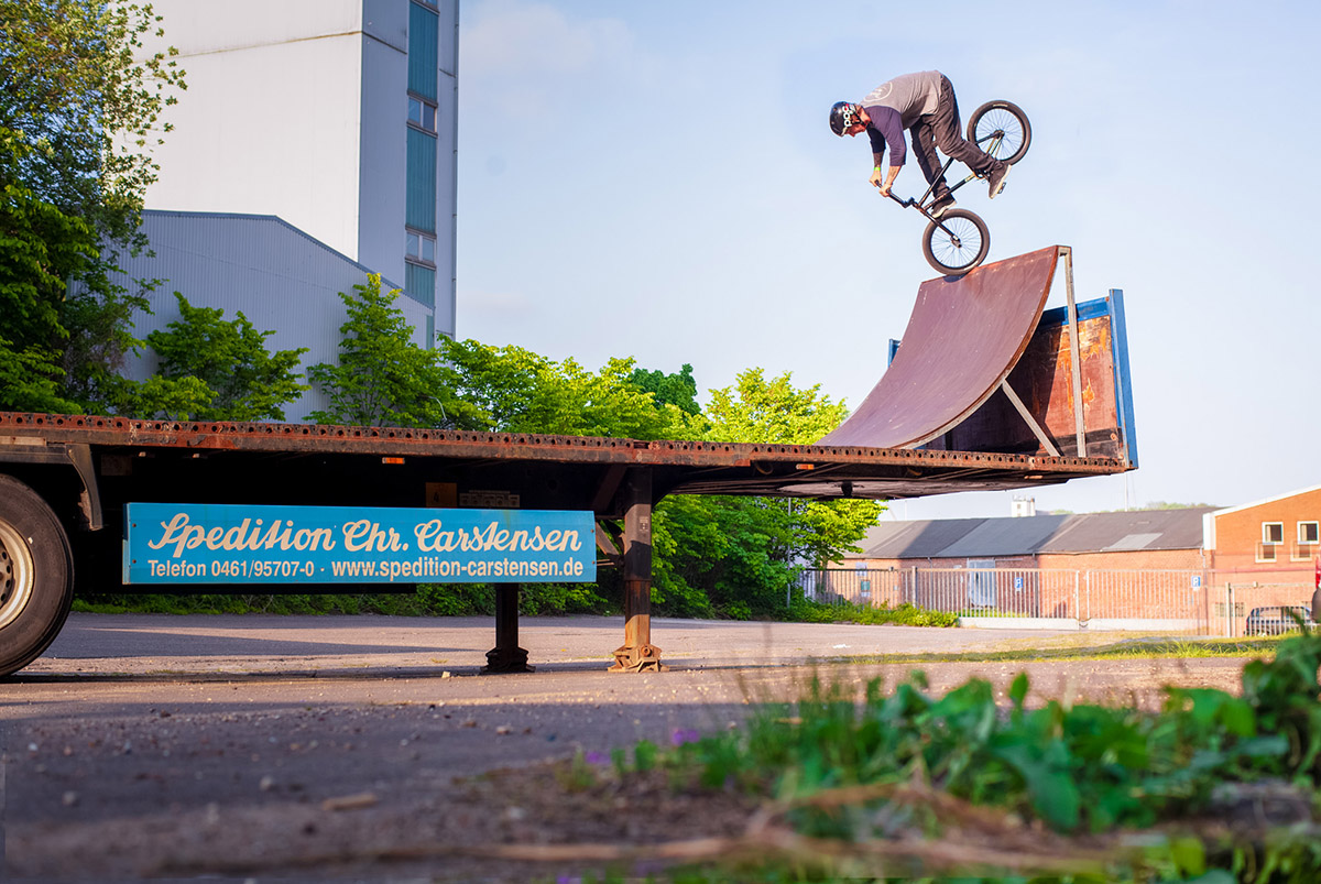 Mutiger CanCan Footjam: Marcel Profitlich ist immer motiviert, ein gutes Foto zu schießen