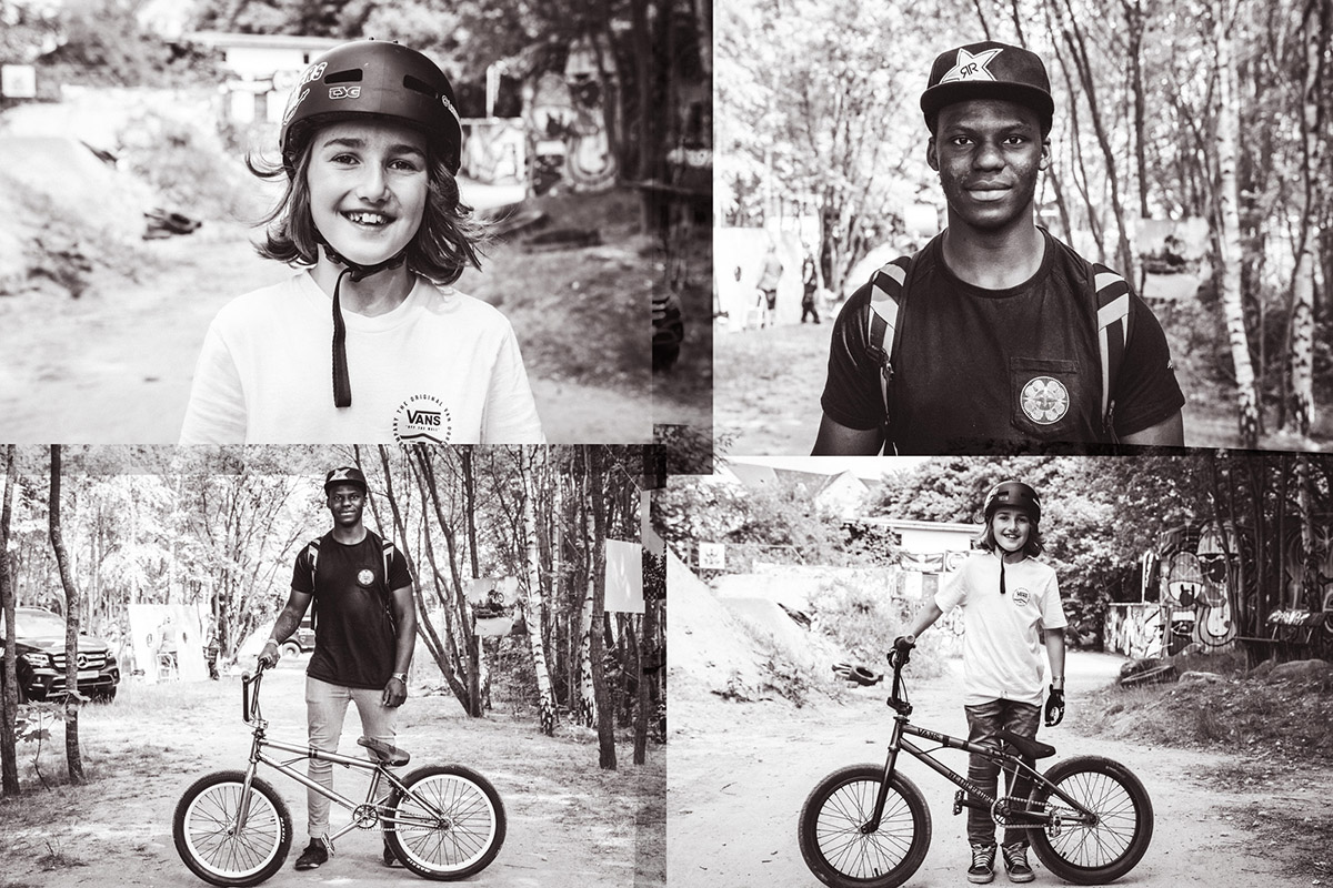 Lennox Zimmermann und Leon Binkebank