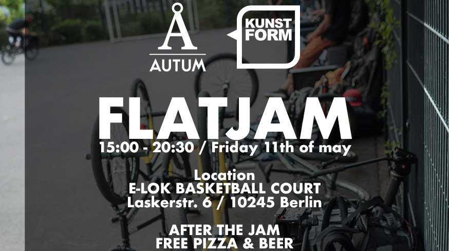 Als Warm-up für den Flatlandcontest auf dem Highway to Hill laden die Homies von Autum Bicycles am Freitag zu einem Flatlandjam in Berlin-Friedrichshain ein