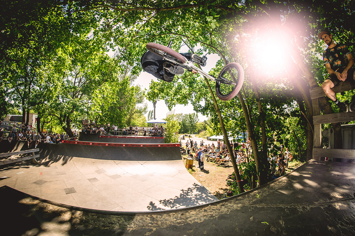 Angelo Kurtz, Toboggan auf dem Highway to Hill 2018 im Mellowpark