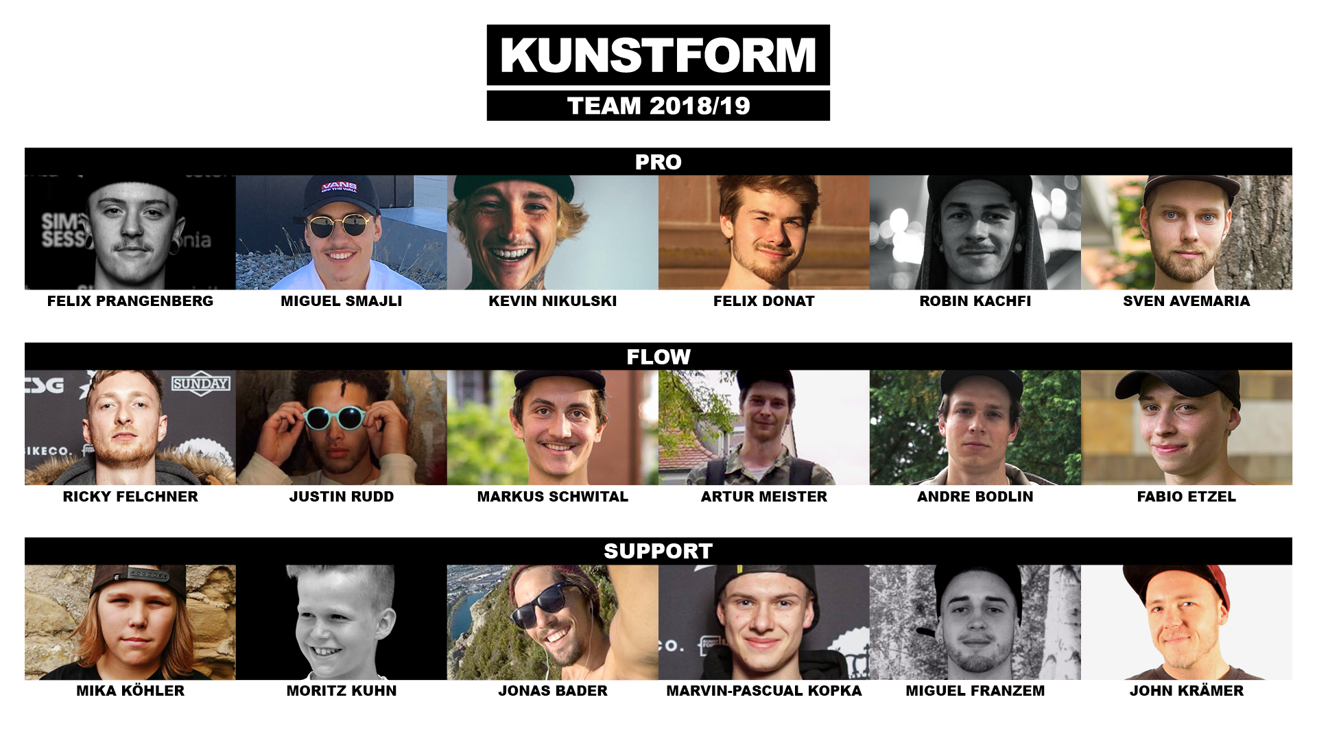 Der kunstform BMX Shop hat sein Team umstrukturiert und bei dieser Gelegenheit auch gleich noch einen neuen Fahrer ins Boot geholt. Mehr dazu hier.
