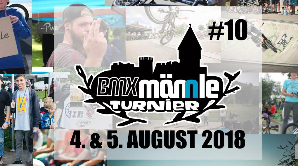 Vom 4.-5. August 2018 steht im Skatepark Tuttlingen ein Wochenende voller Action an, denn dann feiert das BMX Männle Turnier dort sein 10jähriges Bestehen.
