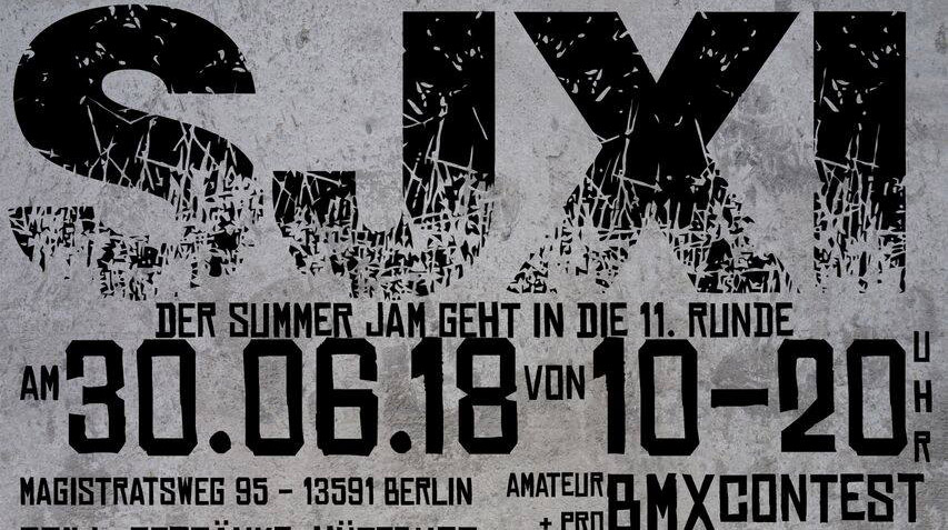 Bereits zum elfen Mal findet am Samstag, den 30. Juni 2018 der BMX Summer Jam in Berlin-Spandau statt. Weitere Infos dazu findest du hier.