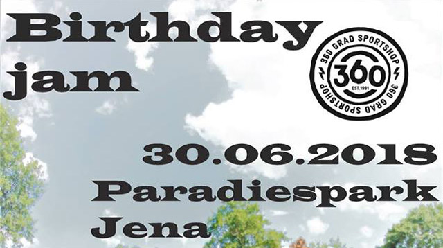 Johannes Winkelmann feiert am 30. Juni 2018 im Paradiespark Jena seinen 23. Geburtstag und ihr seid alle herzlich dazu eingeladen. Mehr dazu hier.