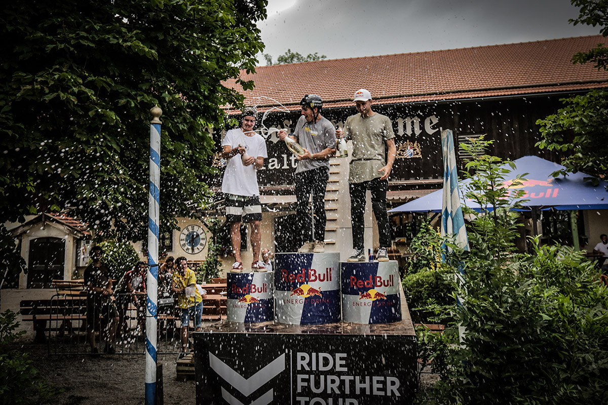 Die Gewinner des Laufs der Ride Further Tour 2018 auf dem Puls Open Air