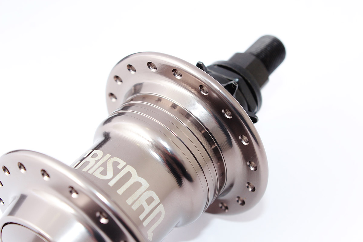 36 Loch: Der Nabenkörper des KHE Crisman Freecoasters ist CNC gefertigt