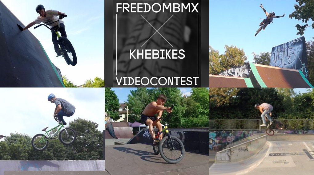 Darmstadt represent! Hier entlang für die fünf Gewinner des KHEbikes X freedombmx Videocontests 2018 in der Kategorie "Park".