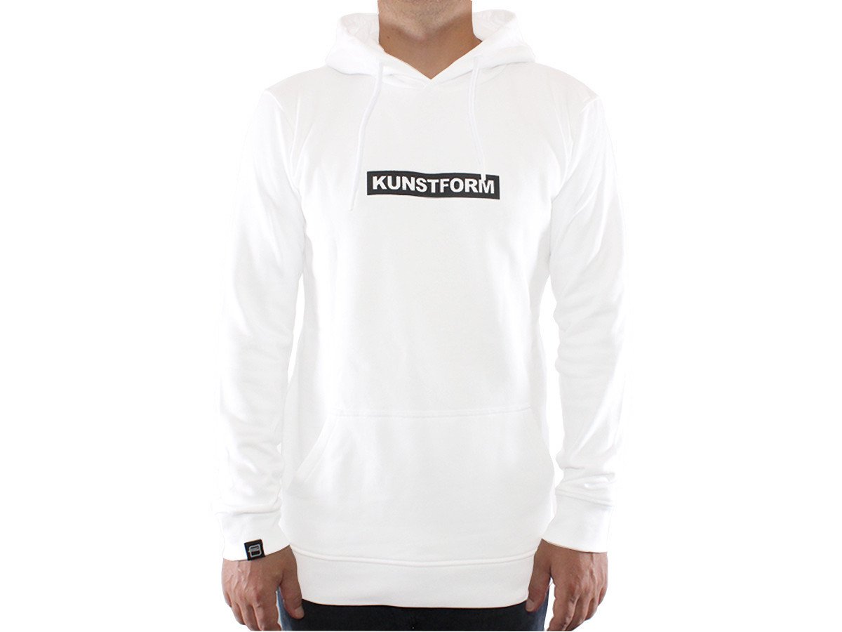 kunstform BMX Team Hoody in weiß