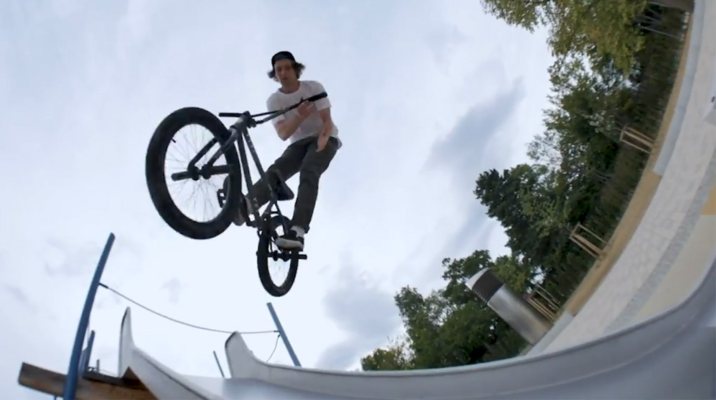 Tech aus Franken: In seinem Welcome-Edit für Kink BMX serviert der Nürnberglocal Artur Meister eine Extraportion technischer Leckerbissen.