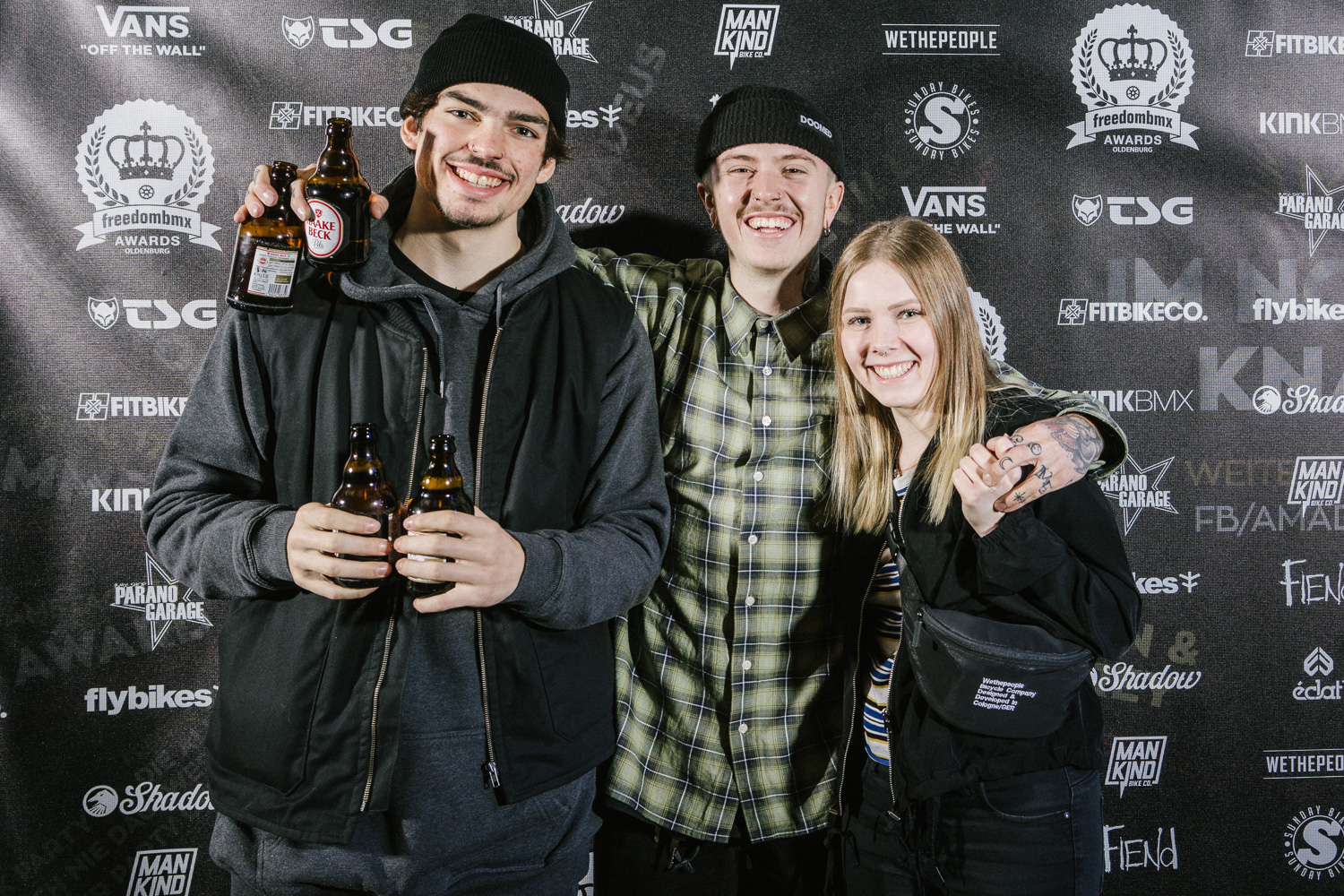 Familie Prangenberg: Aaron, Felix und Nina
