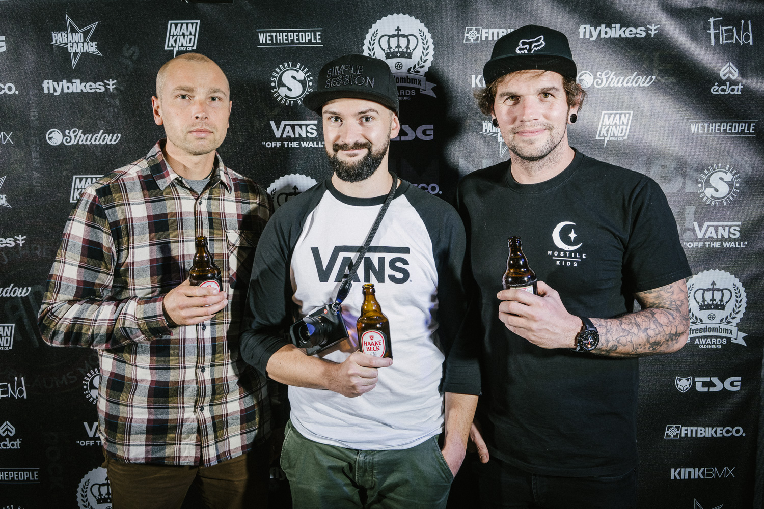 Tilo, Michael Förster und Max Henning, der übrigens den Best-Trick-Contest am Nachmittag moderierte. Vielen Dank dafür!
