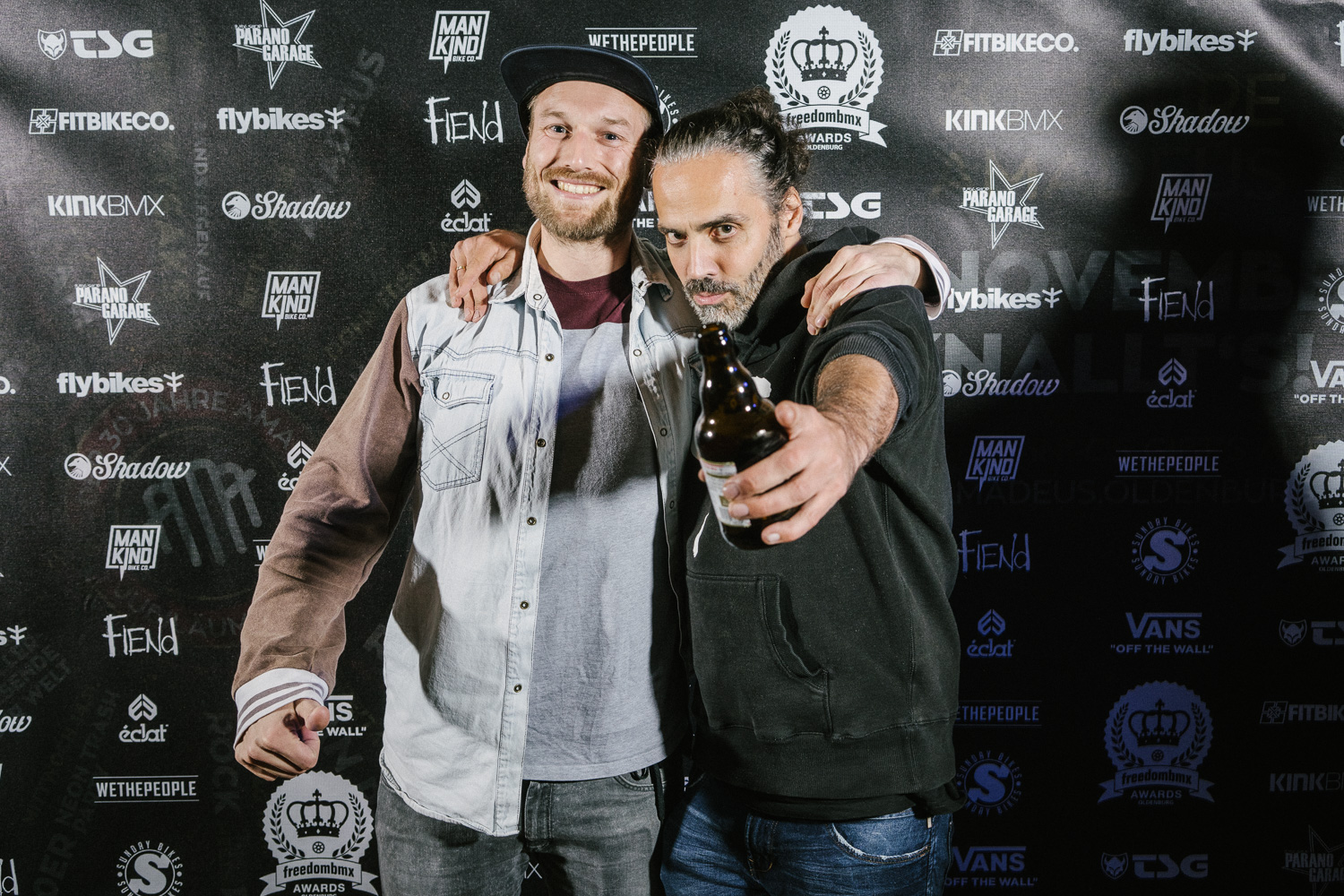 Oldenburger Urgesteine: mit Björn Heyer (links) und Timm Wiegmann waren 50 % der White Fork Gang anwesend