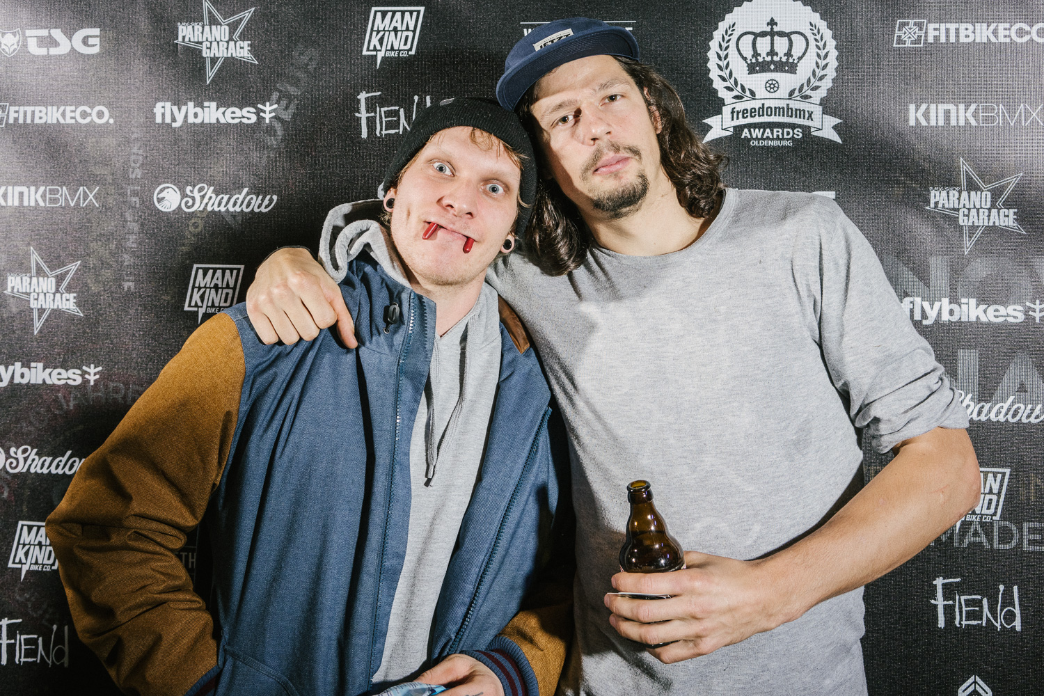 Schleswig-Holstein represent! Marcel Profittlich (links) und Mattis Hansen aka Captn Capture