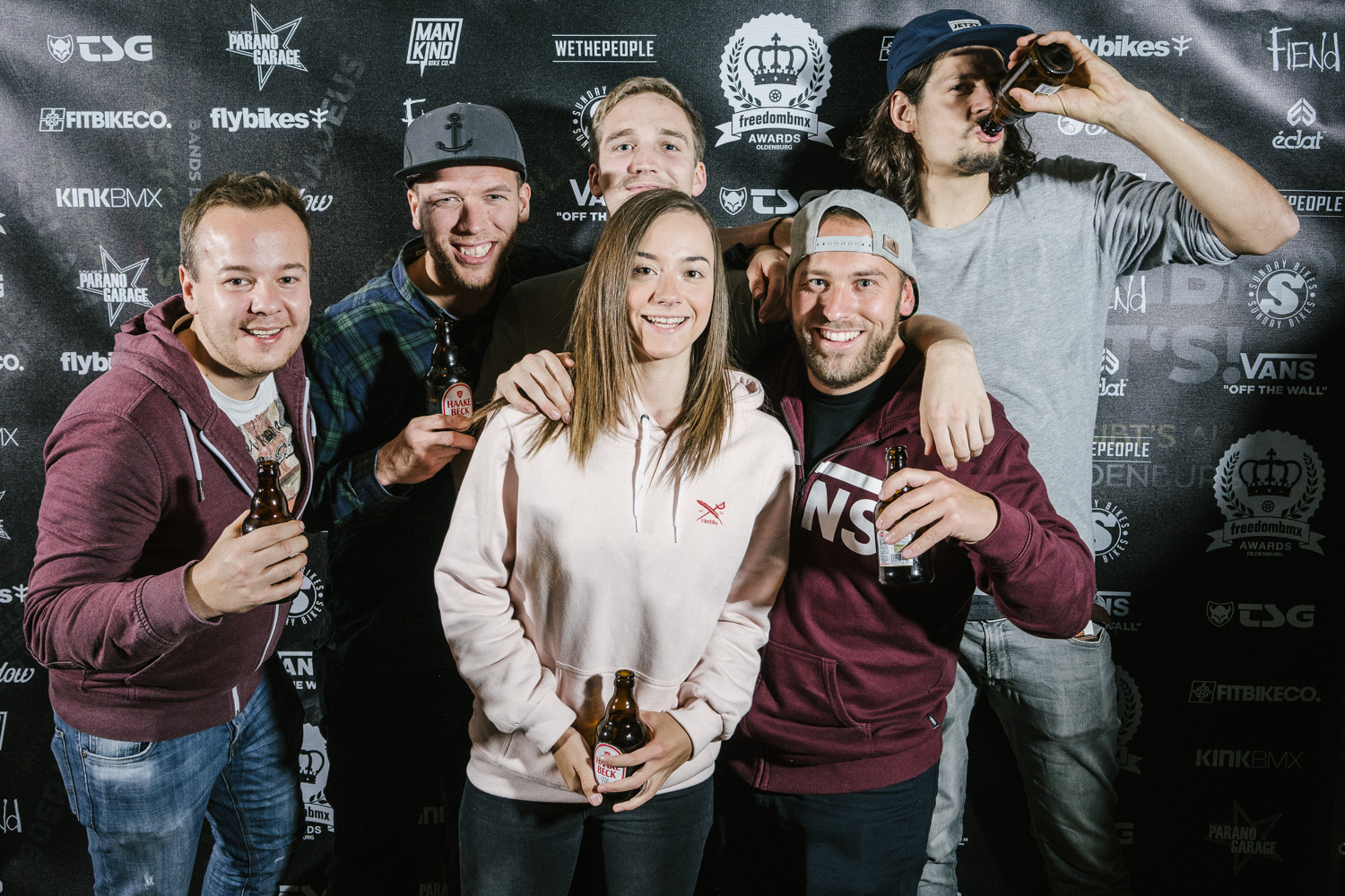 Die Sportpiraten freuten sich nicht nur darüber, dass sie eine verhältnismäßig kurze Anreise hatten, sondern auch darüber, Lara Lessmann wiederzusehen, die bekanntlich im Schlachthof-Skatepark groß geworden ist, mittlerweile aber in Berlin lebt