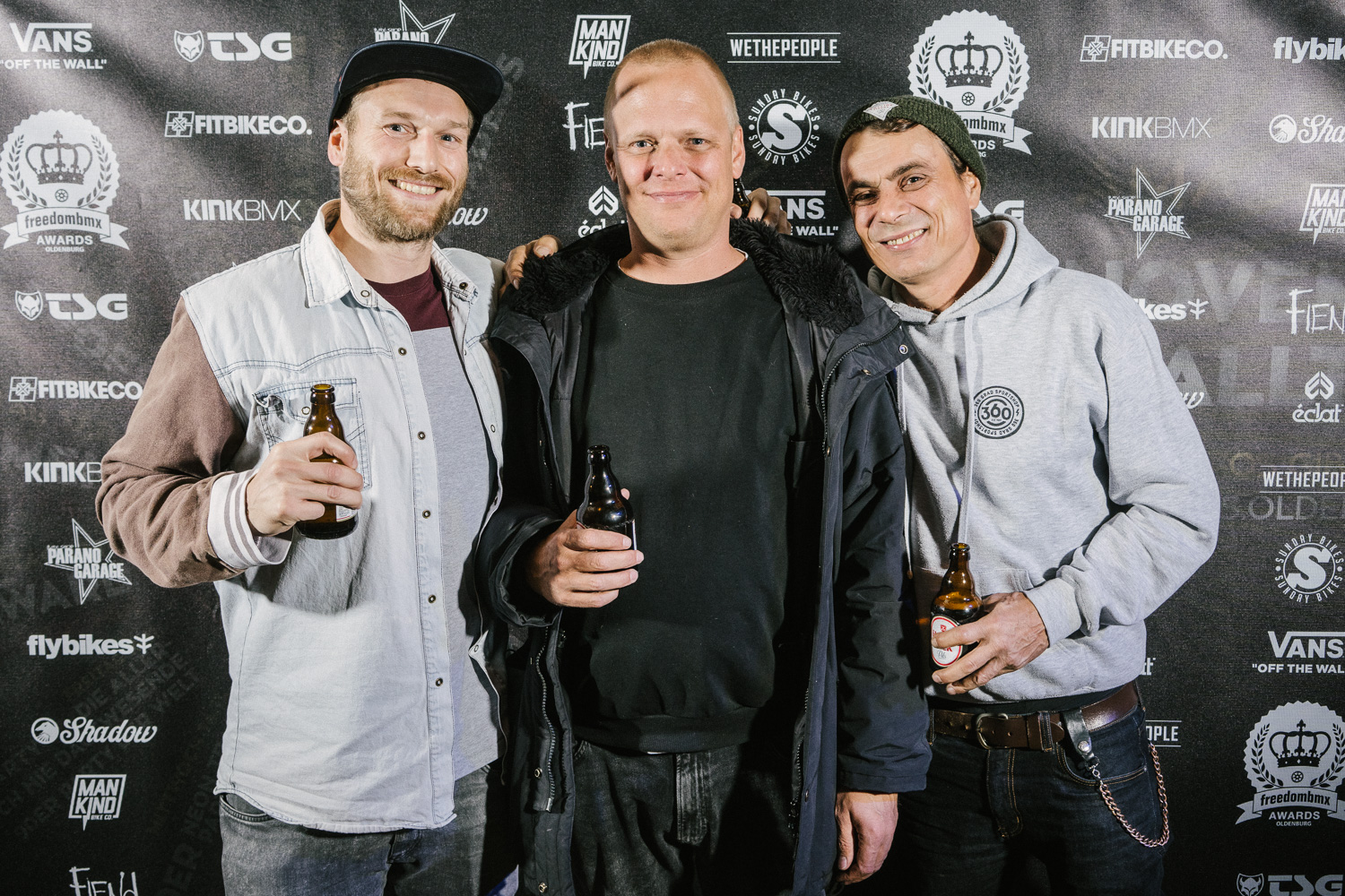 Björn Heyer, Thomas Stellwag und irgend so 'nen Typ, der irgendwas mit Medien macht