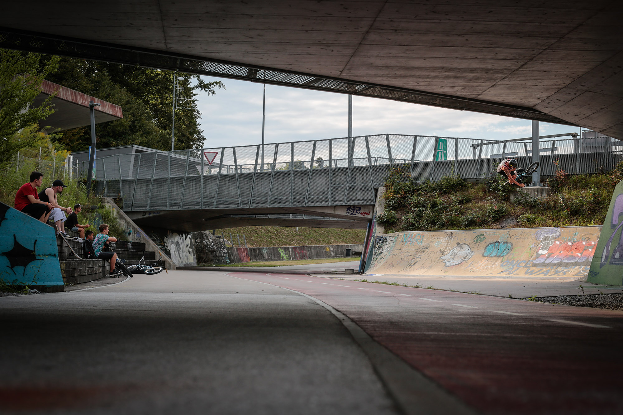 Chris Halbritter hatte bei diesem Table freie Bahn, aber bei dem ein oder anderen Manöver kam es beinahe zu Zusammenstößen mit den bereits erwähnten Bürohengsten
