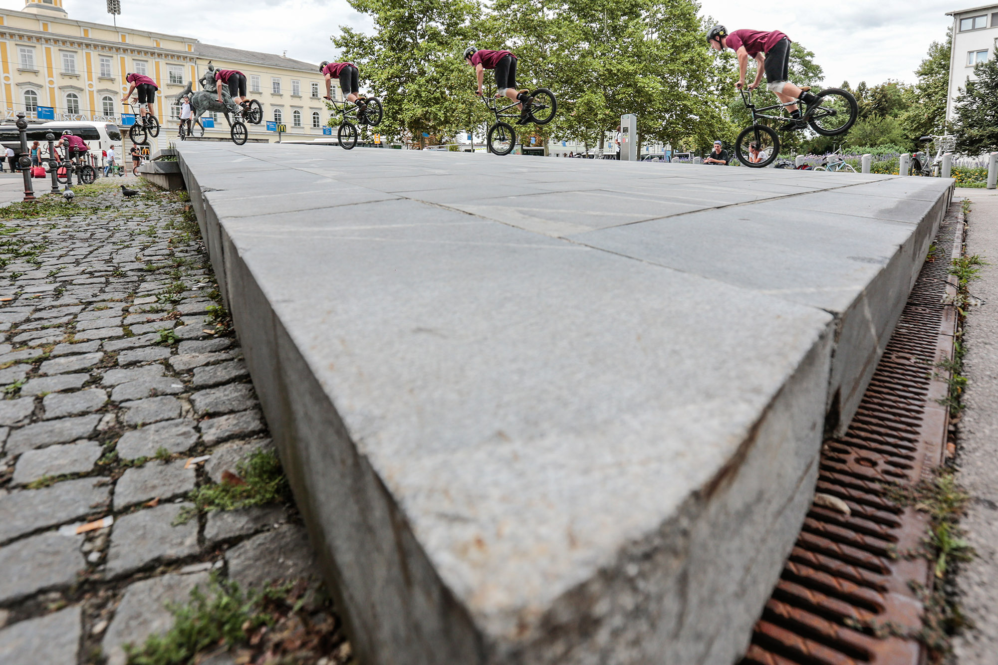 Dieser unverschämt lange Nozza to Bar von Tom Weikert war in weniger als fünf Minuten im Kasten