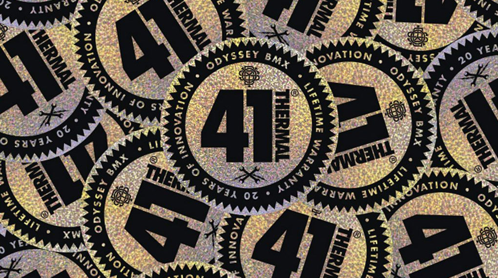 Anlässlich des 20-jährigen Dienstjubiläums von 41-Thermal könnt ihr bei uns einen 10 Bar, eine R25 Fork und eine Thunderbolt-Kurbel von Odyssey gewinnen.