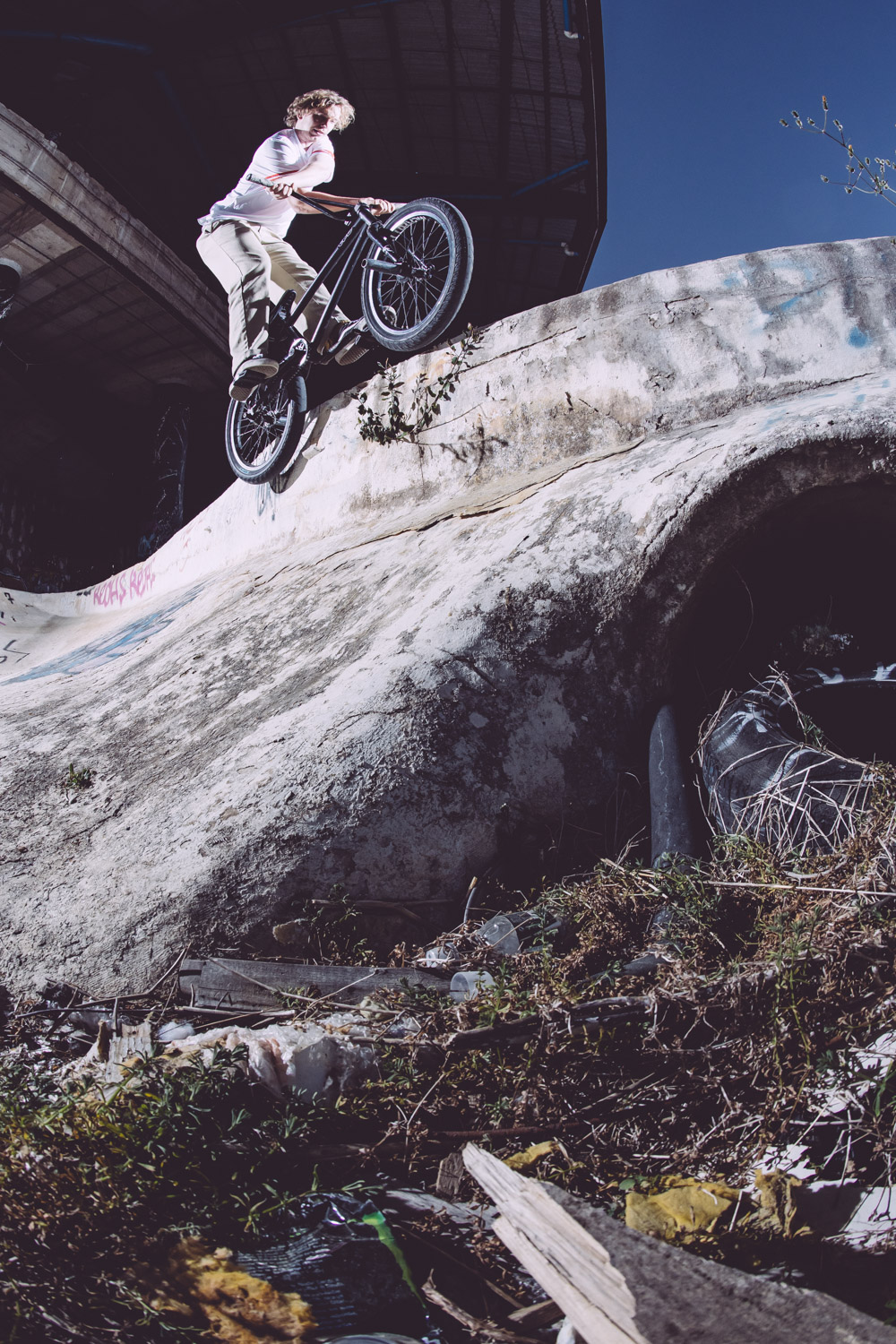 Christian Heger noch mal: Wieder Icepick, diesmal ist der Lenker aber rum