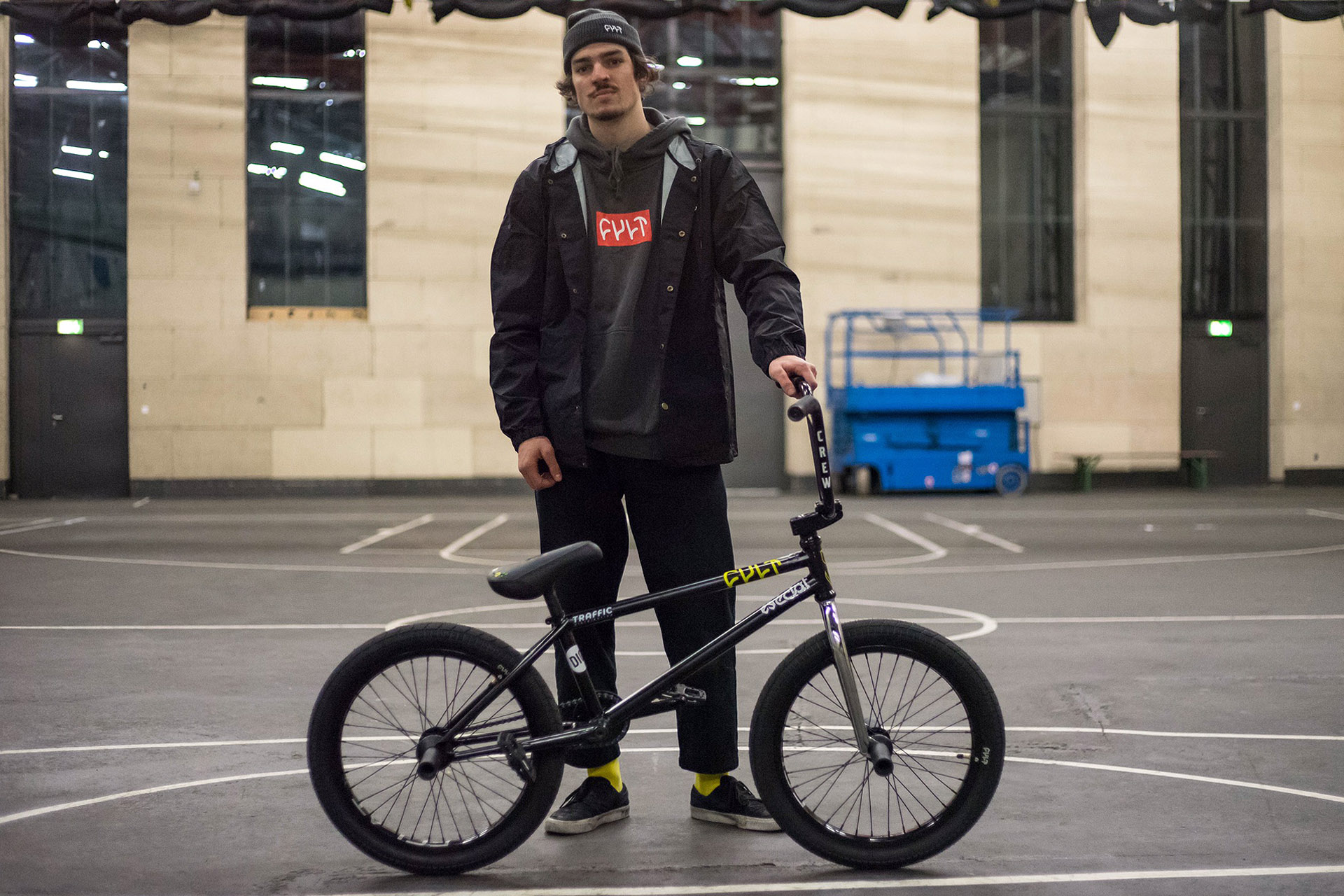 Aaron Paffenholz und sein Shorty im Sean Ricany Colorway von der Cult Crew