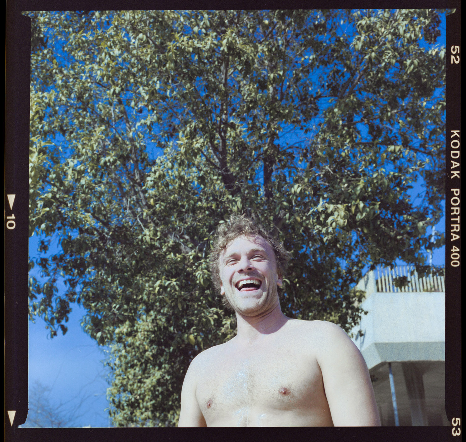 Egal wo man sich auf dem Erdball befindet, Lukas Häusler ist immer bester Laune