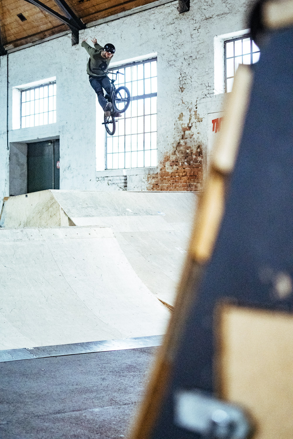 Stephan Götz spulte ein fulminantes Jumpboxprogramm ab. Look at those hands!
