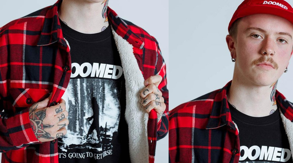 Verrate uns, welche deiner Homies schulisch, radfahrtechnisch oder als Liebhaber dem Untergang geweiht sind und gewinne ein Sherpa Flanel von Doomed Brand.