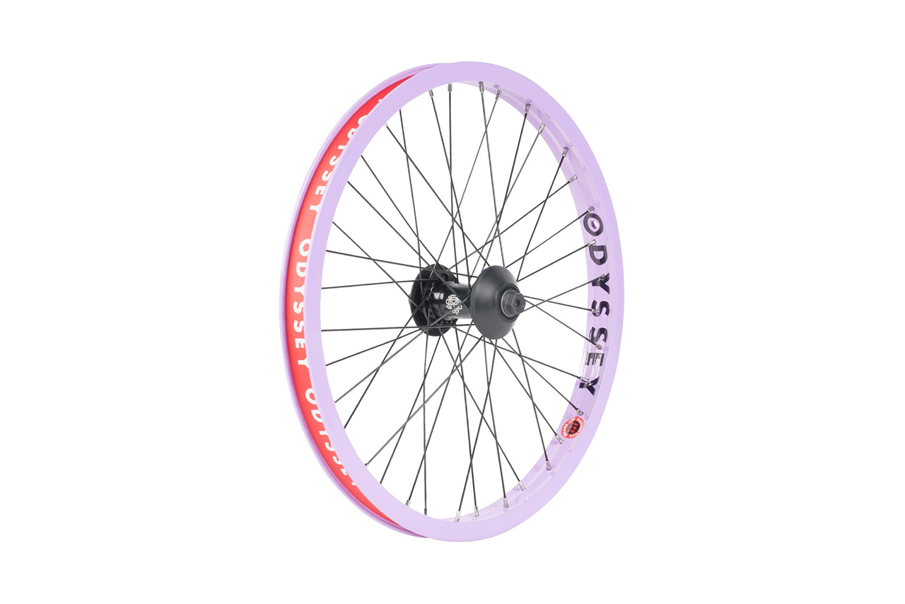 Odyssey BMX Hazard Lite Front Wheel mit der neuen Vandero Pro Vorderradnabe