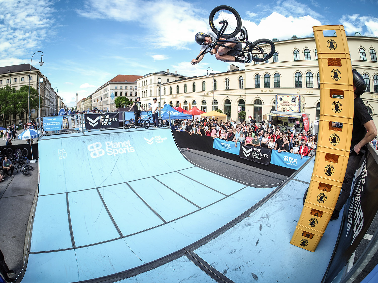 Chris Halbritter aka Halbi konnte den Highest-Air-Contest knapp vor Paul Janda, Fatih Aslan und Philip Staudigl für sich entscheiden