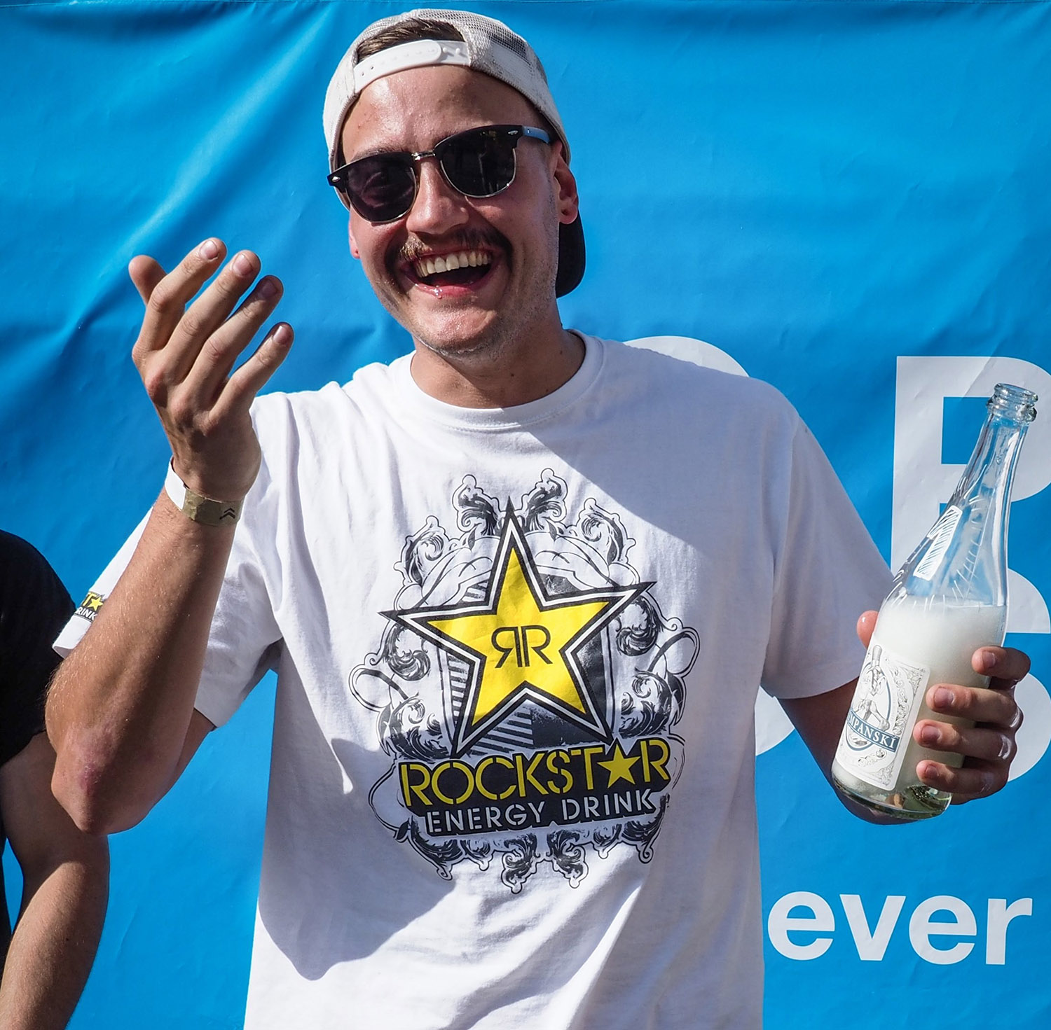 Chris Halbritter genießt seinen verdienten Sieg