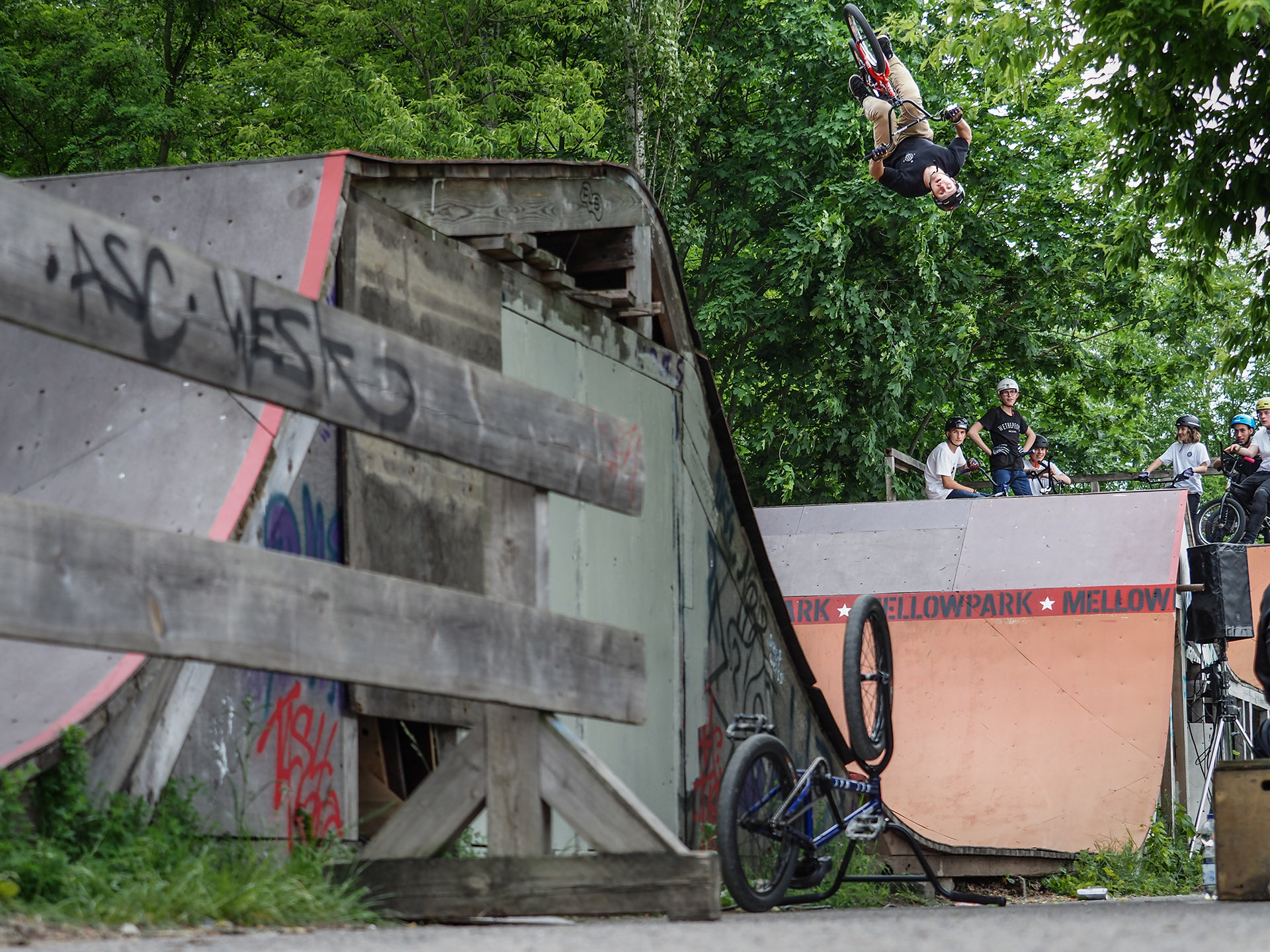 Julian Bachmann auf dem Weg zum 3. Platz in Rudis Resterampe