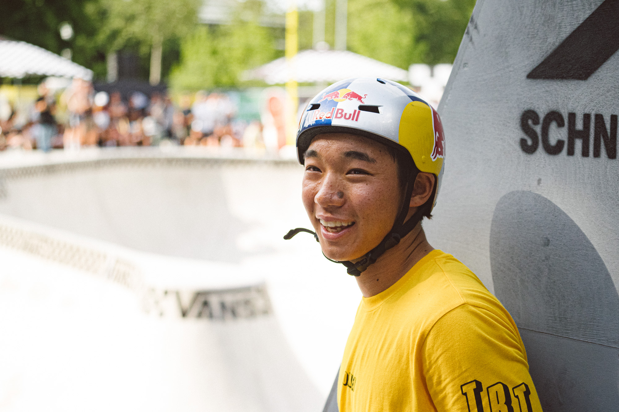 Den Butcher Jam musste Rim Nakamura verletzungsbedingt leider ausfallen lassen, aber zum VANS BMX Pro Cup war er zum Glück wieder einigermaßen fit; Foto: Merlin Czarnulla