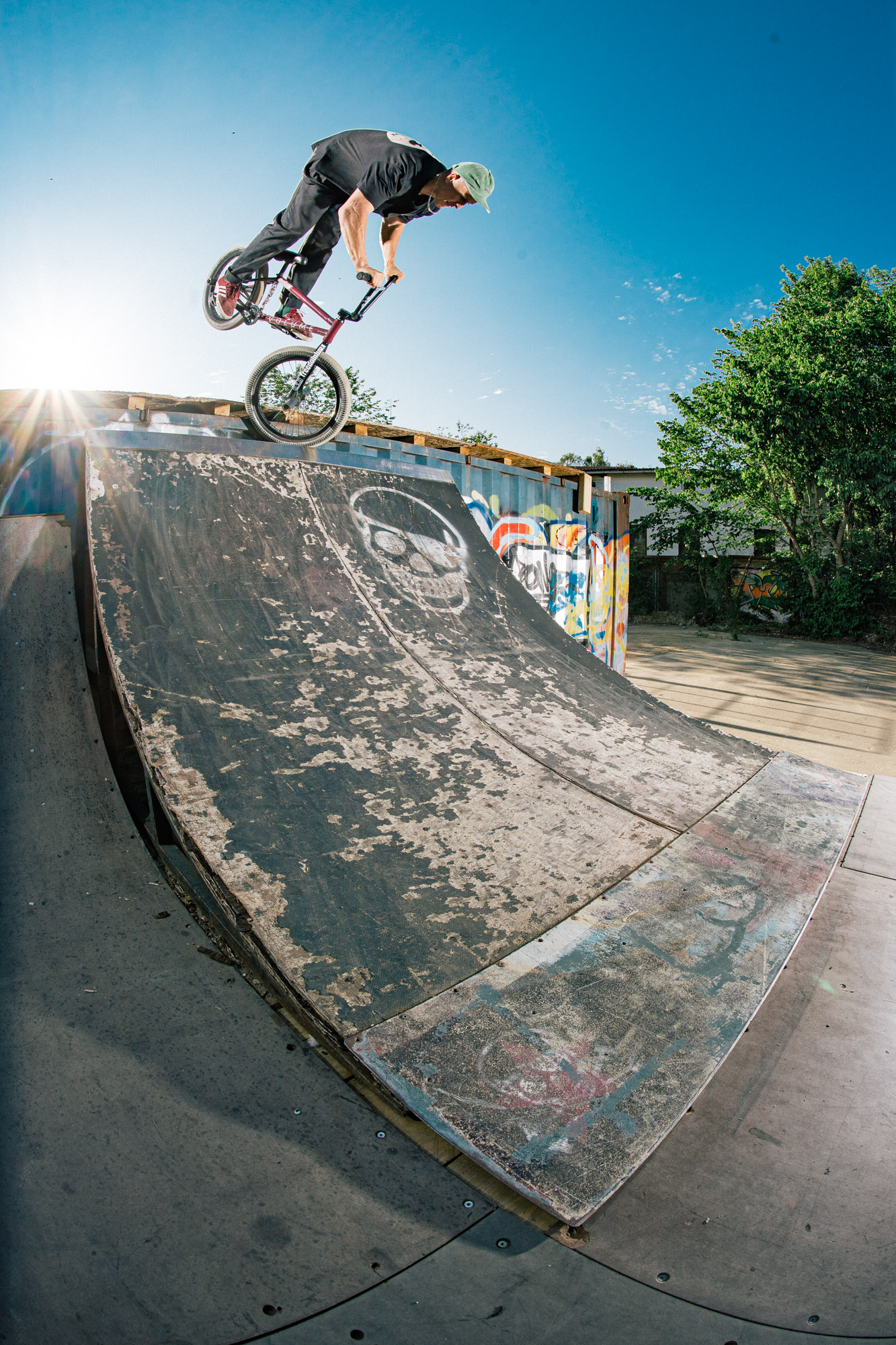 Alex Stinshoff mit einem Nosepress, wo eigentlich keiner geht