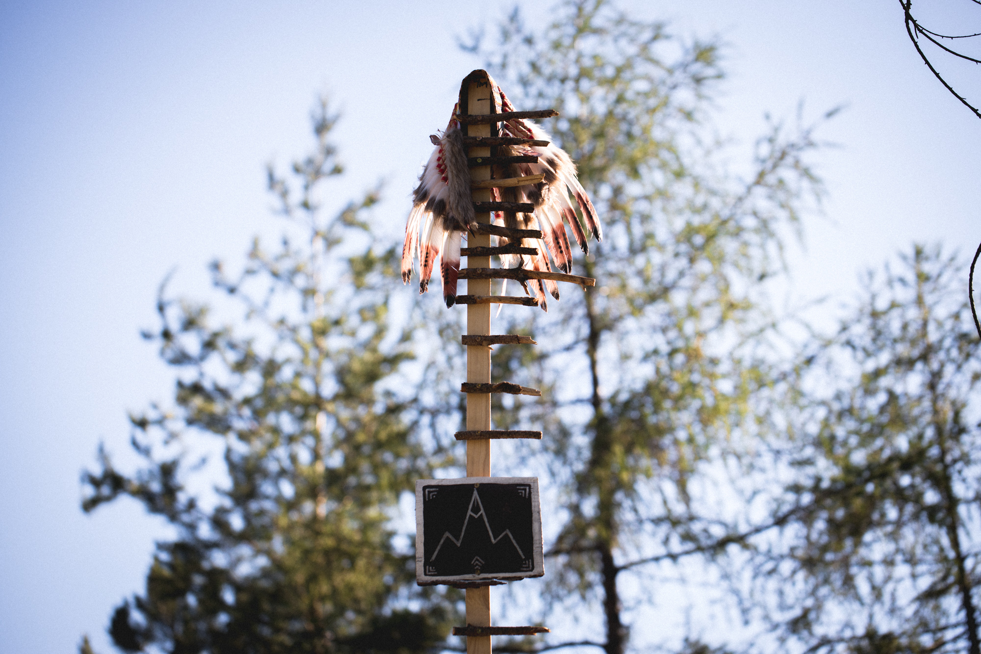Die Spitze des Highjumps