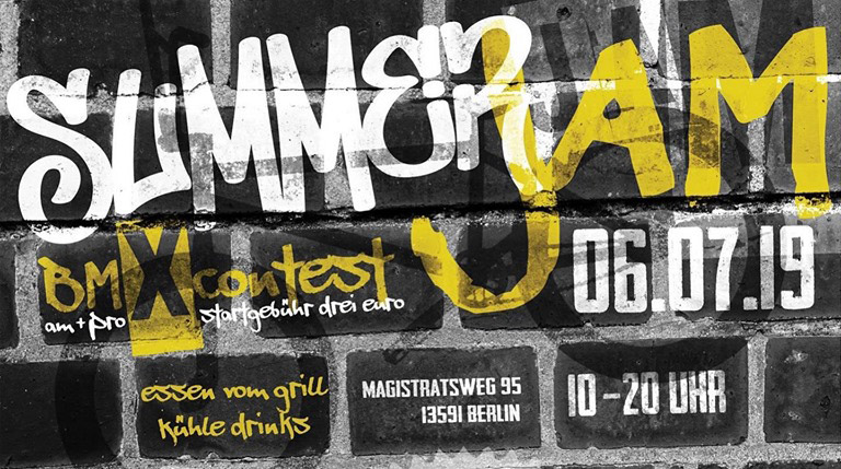 Am 6. Juli findet am Geschwister-Scholl-Haus in Spandau der Summerjam BMX-Contest statt, der vom kunstform BMX Shop unterstützt wird. Hier erfährst du mehr.