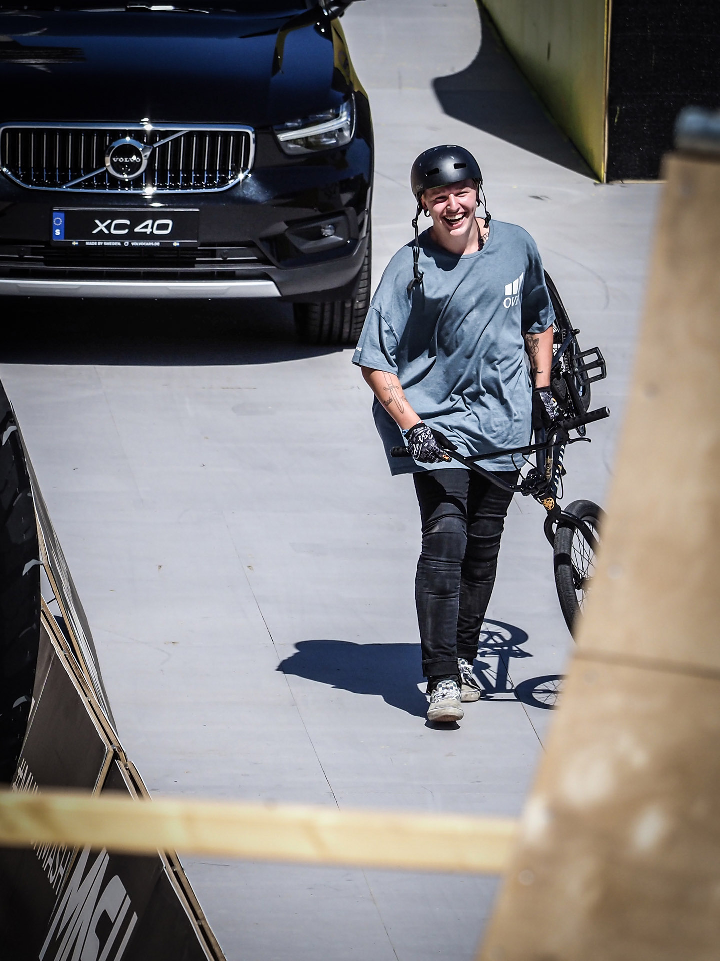 Evan Brandes verpasste das Finale zwar um einen Platz, aber er hatte dennoch Grund zu Freude, denn in seinem letzten Qualirun schaffte er zum ersten Mal einen Cash Roll auf einer richtigen Rampe. Herzlichen Glückwunsch!