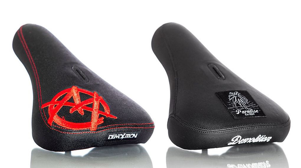 Wer gerne bequem sitzt und dabei den Style nicht vernachlässigen möchte, sollte die neuen Sättel von Demolition Parts auschecken.