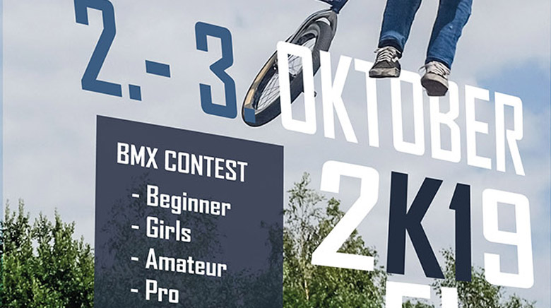 Die Flensburger Sportpiraten veranstalten am 3. Oktober 2019 beim zentralen Fest zum Tag der Deutschen Einheit einen BMX-Parkcontest am Hauptbahnhof Kiel.